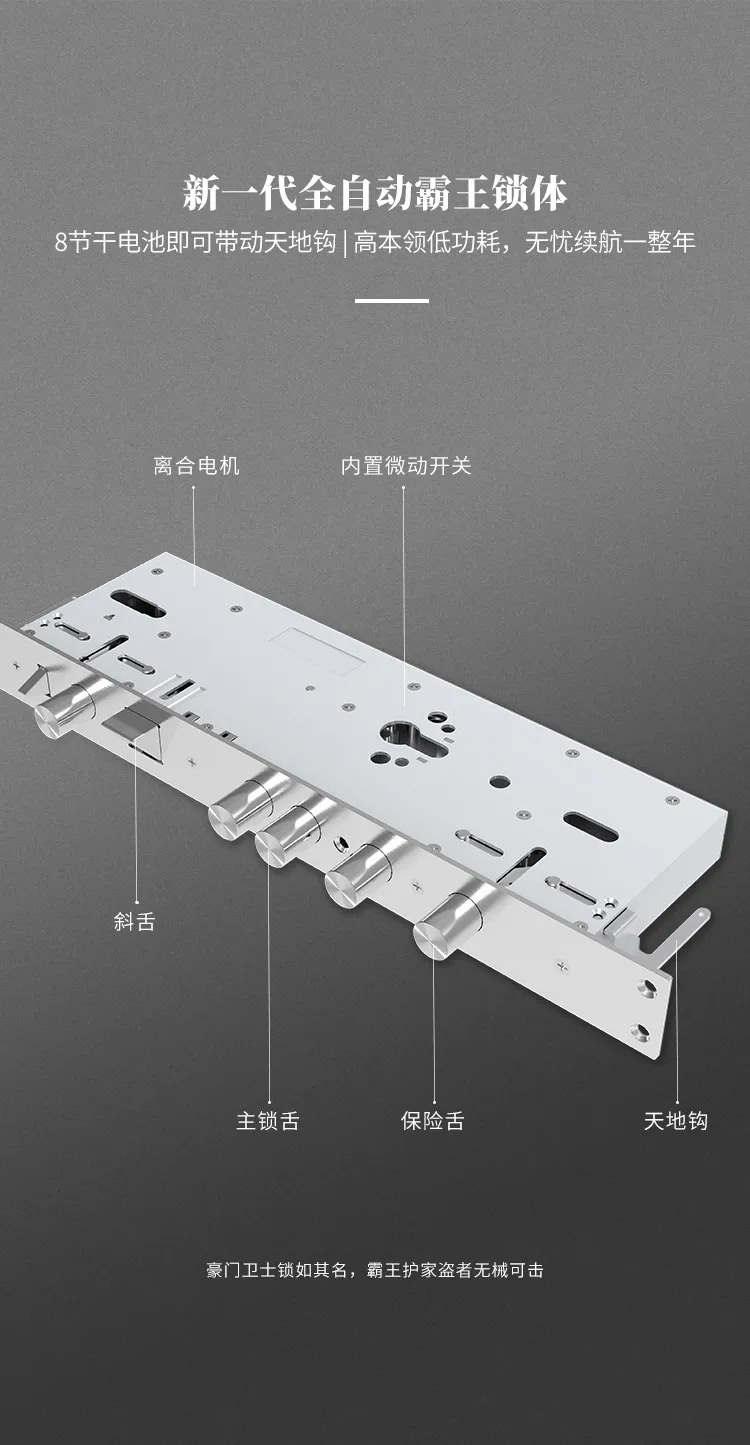 新一代全自動(dòng)霸王鎖體
